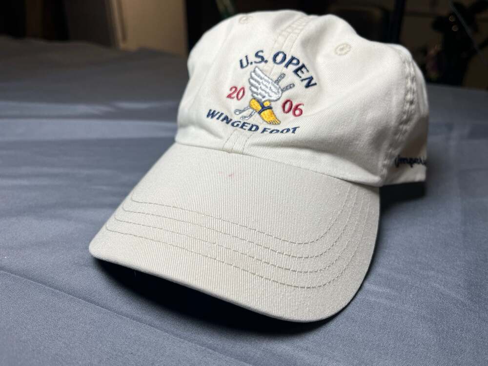 Imperial 2006 US Open Winged Foot Golf Hat Buzz Off Insect Shield Vintage Golf